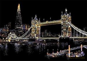 Magiczna Zdrapka Tower Bridge (45 x 29 cm)
