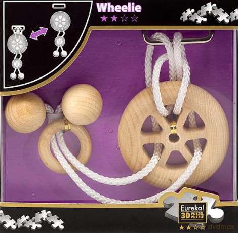 Łamigłówka kolorowa Puzzle Wheelie - poziom 2/4 [GRA]