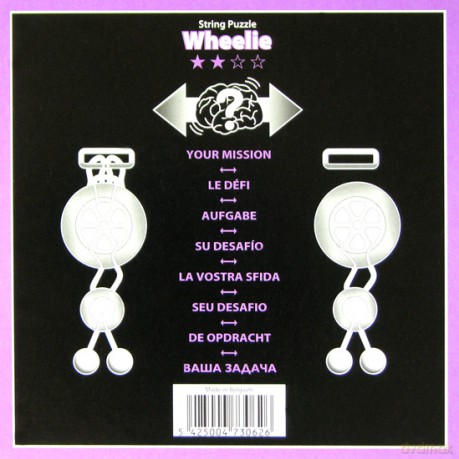 Łamigłówka kolorowa Puzzle Wheelie - poziom 2/4 [GRA]