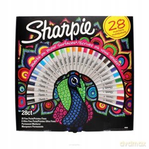 Markery Fine kpl 20-kol +Ultra Fine 8kol. Paw 2061333 Sharpie