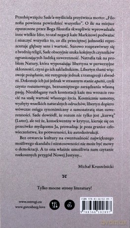 NOWA JUSTYNA W oberży d'Estervallów (Tom 4) - Sade Donatien Alphonse Francois de [KSIĄŻKA]