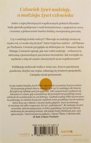 O nadziei - Jacek Filek [KSIĄŻKA]