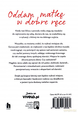 Oddam matkę w dobre ręce - Magda Jaros [KSIĄŻKA]