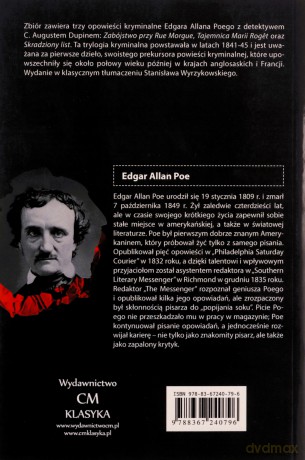 Opowieści kryminalne - Edgar Allan Poe [KSIĄŻKA]