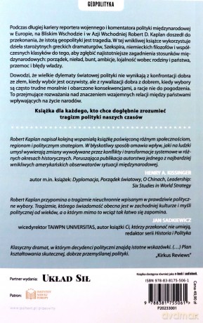 Tragizm polityki naszych czasów - Robert D. Kaplan [KSIĄŻKA]