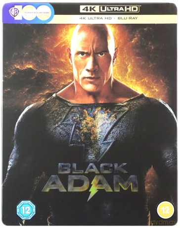 Black Adam (steelbook) [Blu-Ray 4K]+[Blu-Ray]