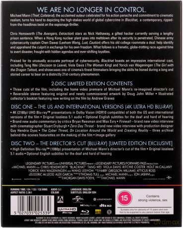 Blackhat (Limited) (Haker) [Blu-Ray 4K]