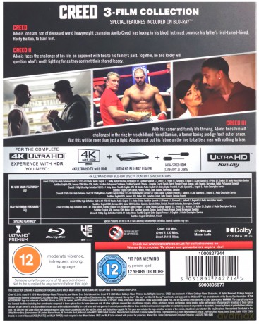 Creed / Creed II / Creed III [3xBlu-Ray 4K]+[3xBlu-Ray]