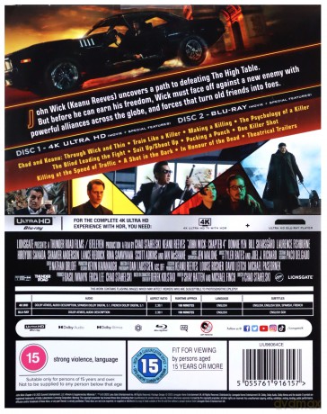 John Wick - Chapter 4 Limited Collectors Edition [Blu-Ray 4K]+[Blu-Ray]