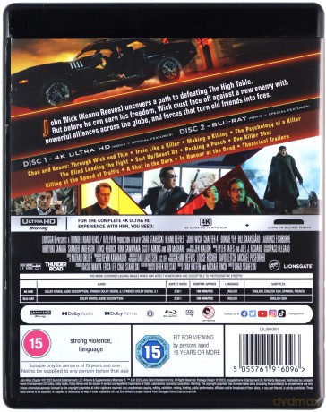 John Wick - Chapter 4 Limited Collectors Edition [Blu-Ray 4K]+[Blu-Ray]
