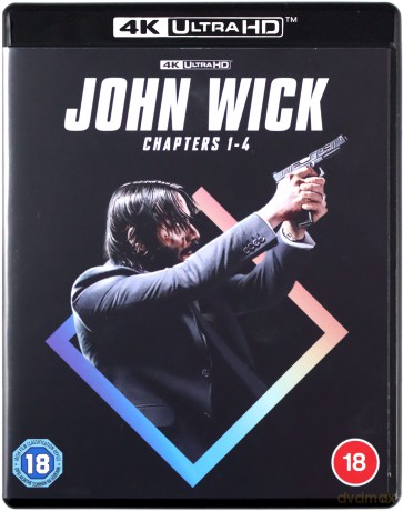 John Wick Quadrilogy (4 Films) [4xBlu-Ray 4K]