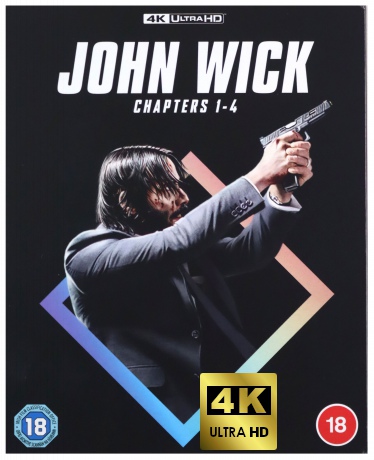 John Wick Quadrilogy (4 Films) [4xBlu-Ray 4K]