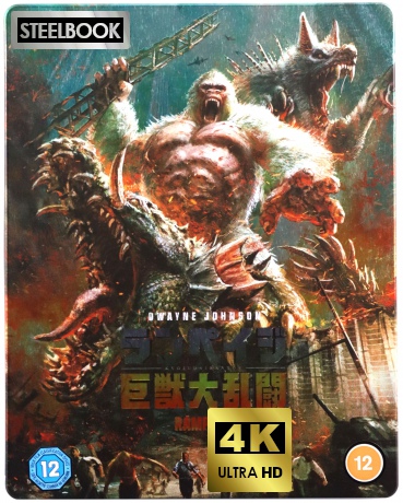 Rampage (Rampage: Dzika furia) (steelbook) [Blu-Ray 4K]+[Blu-Ray]
