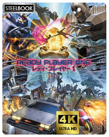 Ready Player One (steelbook) [Blu-Ray 4K]+[Blu-Ray]