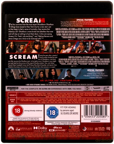 Scream (2022) / Scream VI [2xBlu-Ray 4K]