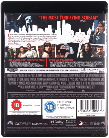 Scream VI (Krzyk VI) [Blu-Ray 4K]