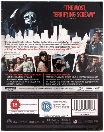 Scream VI (Krzyk VI) [Blu-Ray 4K]