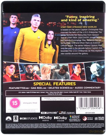 Star Trek - Strange New Worlds Season 1 [Blu-Ray 4K]