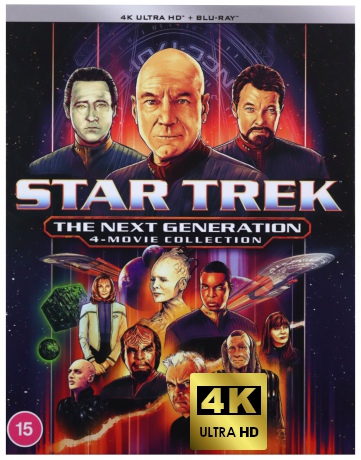 Star Trek - The Next Generation Movie Collection [4xBlu-Ray 4K]+[4xBlu-Ray]