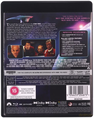 Star Trek VII - Generations (Star Trek VII: Pokolenia) [Blu-Ray 4K]+[Blu-Ray]
