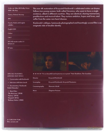 The Double Life Of Veronique (Podwójne życie Weroniki) [Blu-Ray 4K]+[Blu-Ray]