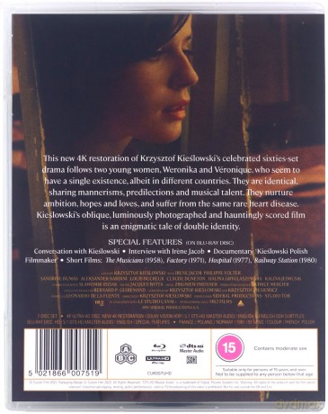 The Double Life Of Veronique (Podwójne życie Weroniki) [Blu-Ray 4K]+[Blu-Ray]
