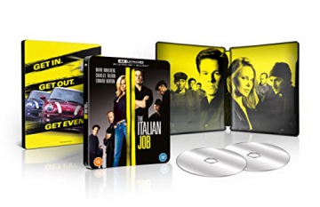The Italian Job (2003) (Włoska robota) (steelbook) [Blu-Ray 4K]+[Blu-Ray]