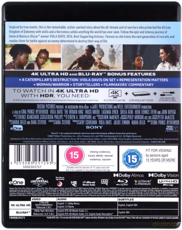 The Woman King (Królowa wojownik) [Blu-Ray 4K]+[Blu-Ray]