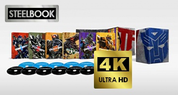 Transformers 6 Movie Collection (steelbook) [6xBlu-Ray 4K]+[6xBlu-Ray]