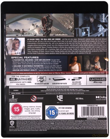 Westworld Series 1-4 Complete Collection [12xBlu-Ray 4K]