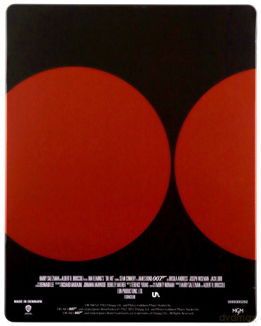 007 Jame Bond Dr No Anniversary Edition (steelbook) [Blu-Ray]