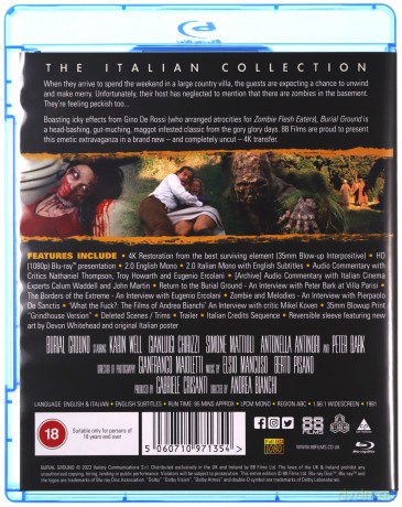 Burial Ground [Blu-Ray]
