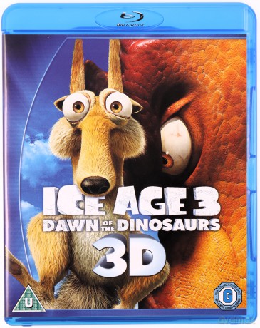 Ice Age 3 - Dawn Of The Dinosaurs (Epoka lodowcowa 3: Era dinozaurów) [Blu-Ray 3D]+[Blu-Ray]