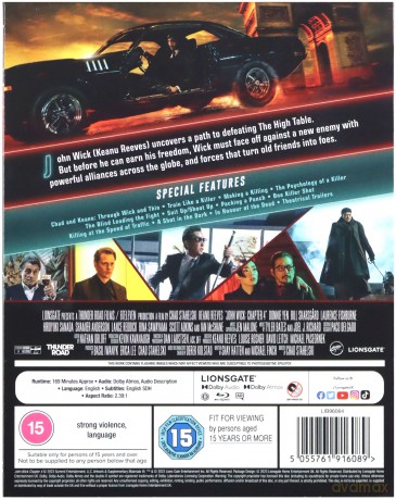 John Wick - Chapter 4 [Blu-Ray]