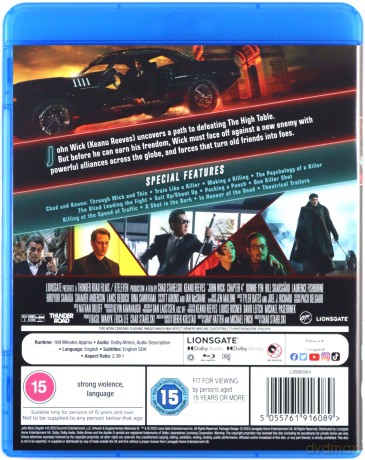 John Wick - Chapter 4 [Blu-Ray]