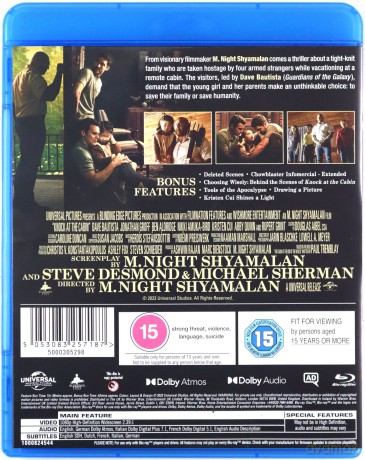 Knock At The Cabin (Pukając do drzwi) [Blu-Ray]