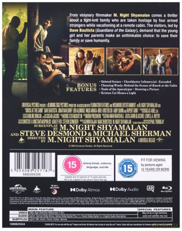 Knock At The Cabin (Pukając do drzwi) [Blu-Ray]