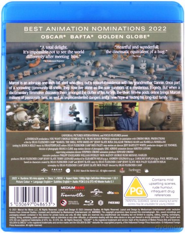 Marcel The Shell With Shoes On (Marcel Muszelka w różowych bucikach) [Blu-Ray]