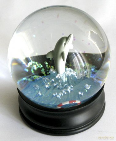 Łamigłówka Snowglobe DOLPHIN - poziom 1/4 [GRA]