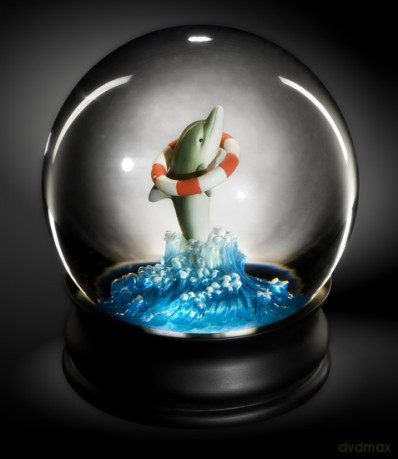 Łamigłówka Snowglobe DOLPHIN - poziom 1/4 [GRA]