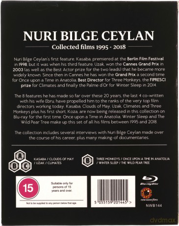 Nuri Bilge Ceylan Collected Films 1995 to 2018 [8xBlu-Ray]