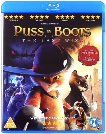 Puss In Boots The Last Wish (Kot w butach: Ostatnie życzenie) [Blu-Ray]