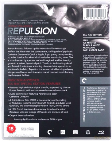 Repulsion - Criterion Collection (Wstręt) [Blu-Ray]