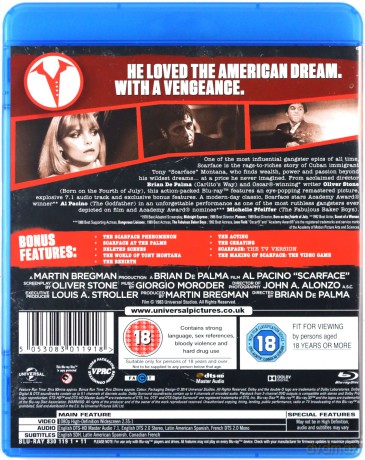 Scarface (Człowiek z blizną) [Blu-Ray]
