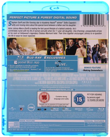 Somewhere (Somewhere. Między miejscami) [Blu-Ray]
