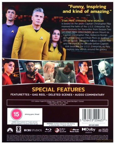 Star Trek - Strange New Worlds Season 1 [Blu-Ray]