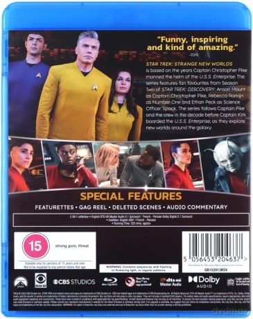 Star Trek - Strange New Worlds Season 1 [Blu-Ray]