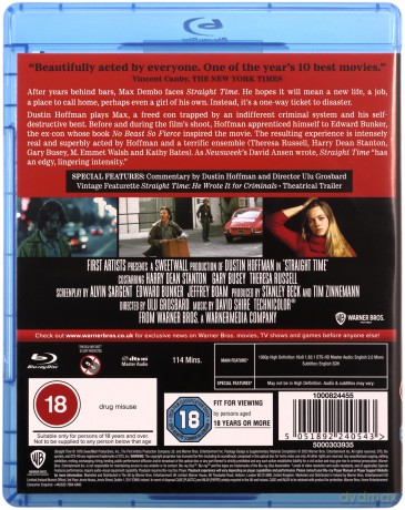 Straight Time (Zwolnienie warunkowe) [Blu-Ray]
