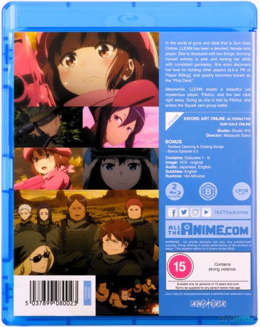 Sword Art Online Alternative - Gun Gale Online Part 1 [2xBlu-Ray]