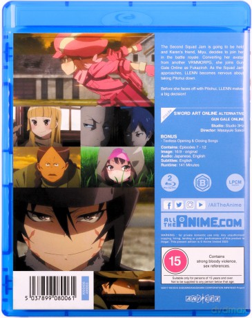 Sword Art Online Alternative - Gun Gale Online Part 2 [2xBlu-Ray]